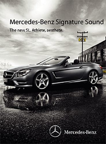 梅赛德斯奔驰2012车载试音碟