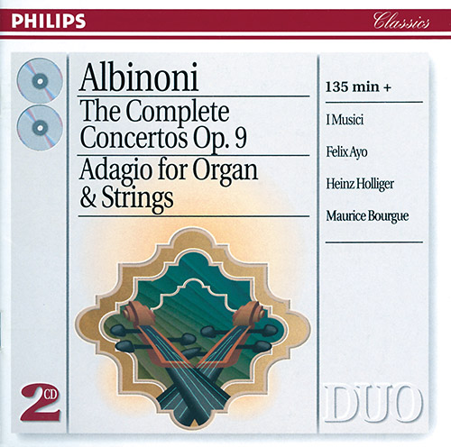 Albinoni: The Complete Concertos/Adagio for Organ & Strings