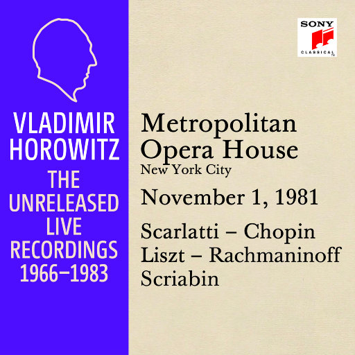 霍洛维茨：纽约大都会歌剧院独奏现场