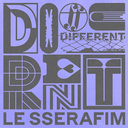 LE SSERAFIM  – DIFFERENT – Single
