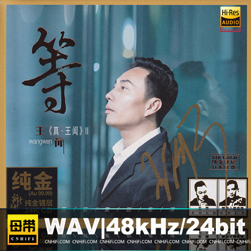 《真·王闻II-等》头版限量编号24K金碟