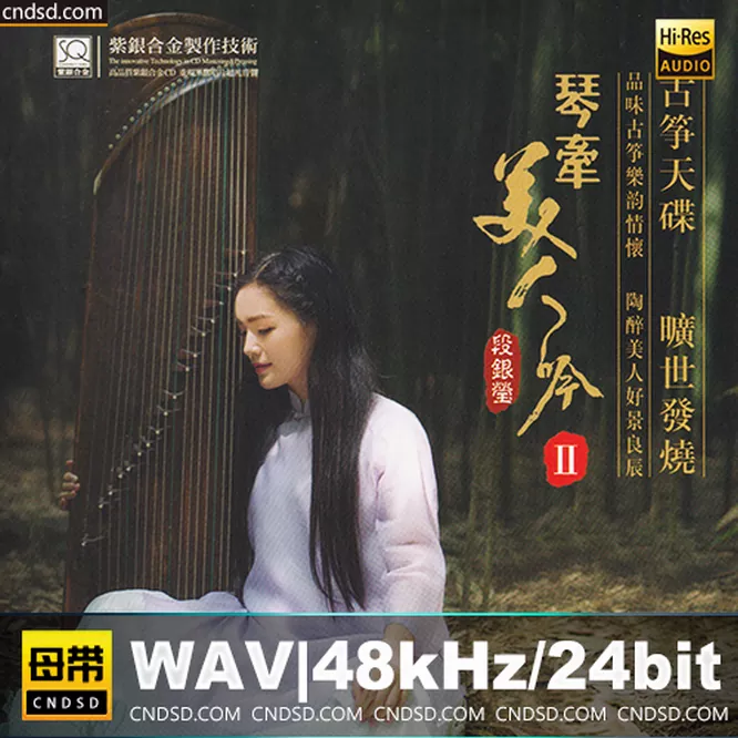 琴牵美人吟II 头版限量编号紫银合金SQCD