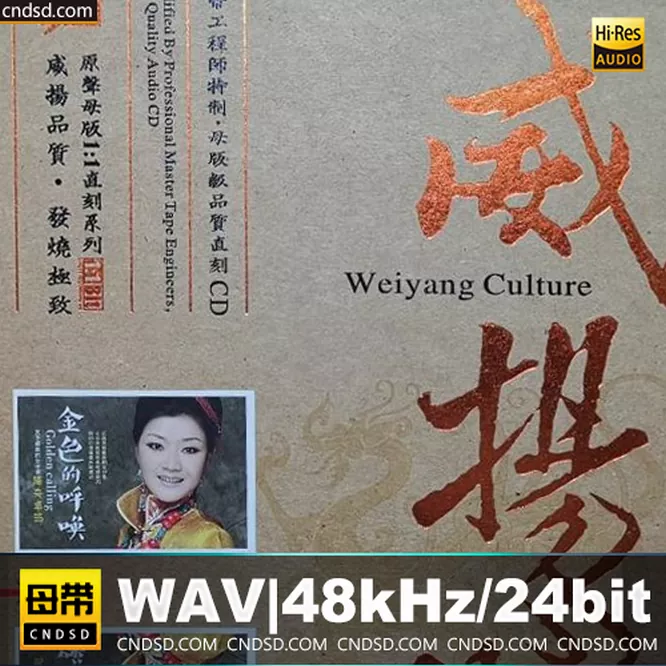 金色的呼唤1 （1：1母盘直刻版）